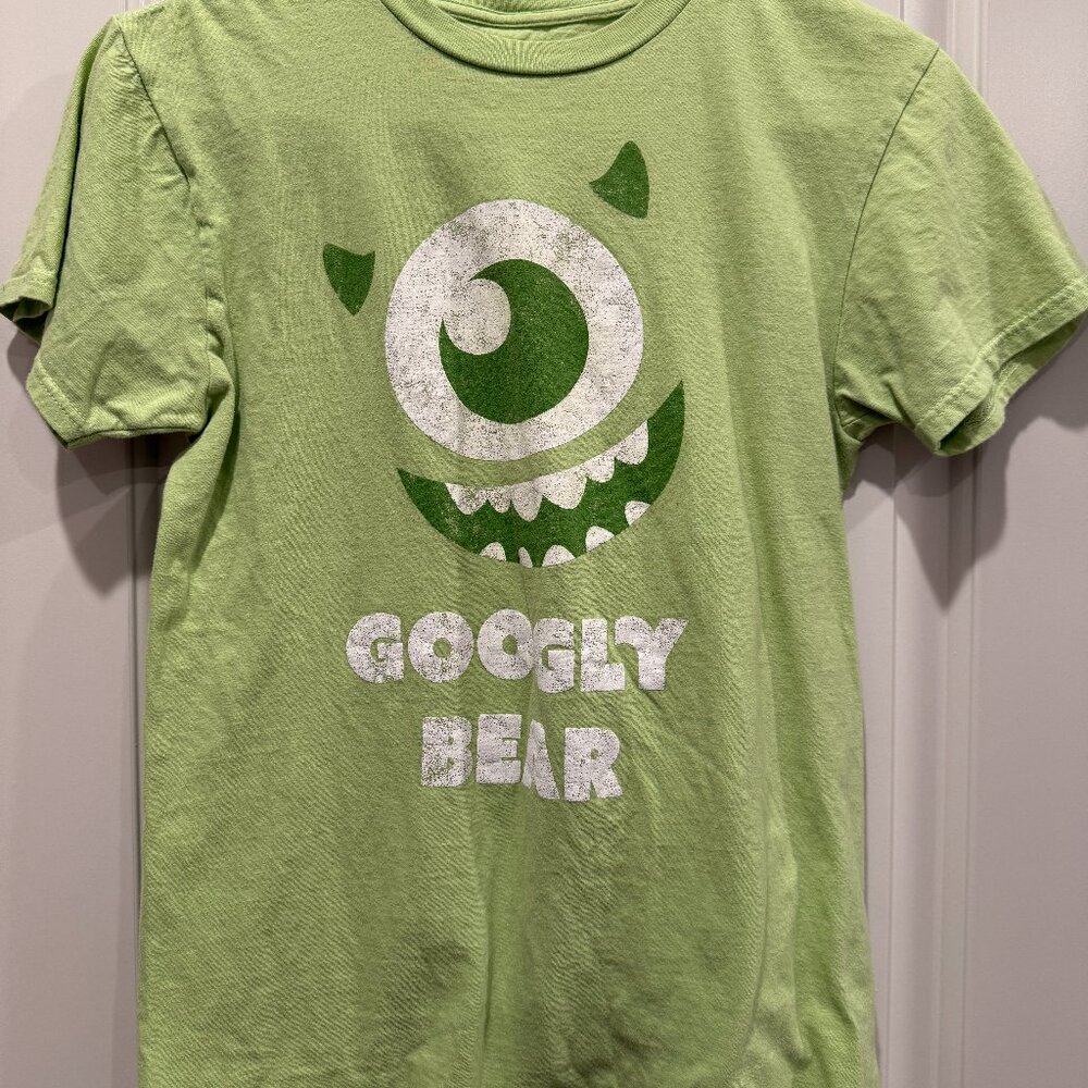 Disney Pixar Googly Bear Mike Wazowski Shirt - Monsters Inc